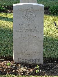 Salonika (Lembet Road) Military Cemetery - Line, Eric Alfred Thiselton